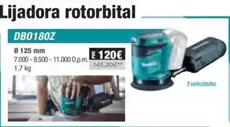 Ferri Makita - lijadora rotorbital oferta
