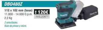 Ferri Makita - lijadoras orbitales/ dbo480z oferta