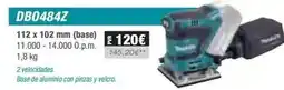 Ferri Makita - lijadoras orbitales/ dbo484z oferta
