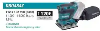 Ferri Makita - lijadoras orbitales/ dbo484z oferta