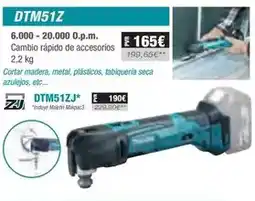 Ferri Makita - dtm51z oferta