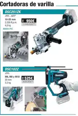 Ferri Makita - cortadoras de varilla oferta