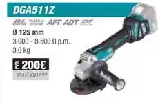 Ferri Makita - miniamoladoras/ dga511z oferta