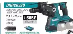 Ferri Makita - atornilladores de impacto dhr283zu oferta