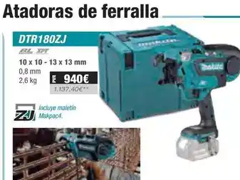 Ferri Makita - atadoras de ferralla dtr180zj oferta
