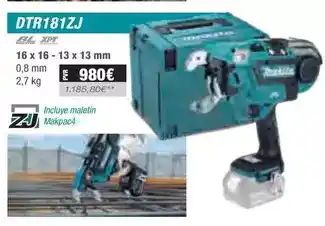 Ferri Makita - atadoras de ferrallas dtr1812j oferta