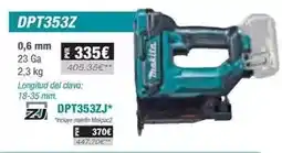 Ferri Makita - dpt353z oferta