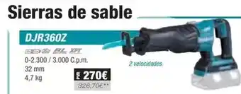Ferri Makita - sierras de sable oferta
