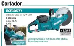 Ferri Makita - cortador dce090zx1 oferta