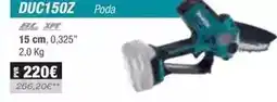 Ferri Makita - sierra de cadena duc150z oferta