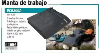 Ferri Manta de trabajo oferta