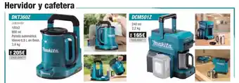 Ferri Makita - hervidor y cafetera dkt36oz oferta
