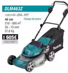 Ferri Makita - cortacésped dlm463z oferta