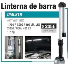 Ferri Linterna de barra dml818 oferta