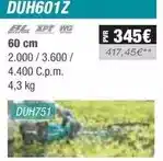 Ferri Makita - cortasetos/ duh601z oferta