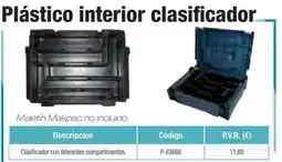Ferri Plástico interior clasificador oferta
