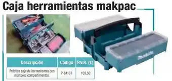 Ferri Makita - caja herramientas makpac oferta
