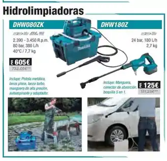 Ferri Makita - hidrolimpiadoras oferta