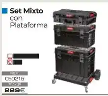 Ferri Set mixto con plataforma oferta