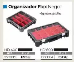 Ferri Organizador flex negro oferta