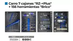Ferri Carro 7 cajones rz-+plus + 156 herramientas brico oferta