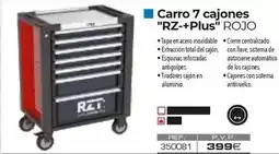 Ferri Carro 7 cajones rz+plus rojo oferta