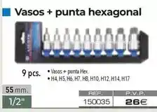 Ferri Vasos + punta hexagonal oferta