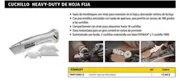 Ferri Cuchillo heavy-duty de hoja fija oferta