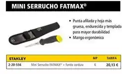 Ferri Mini serrucho fatmax oferta