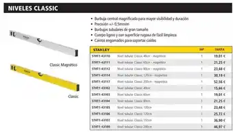 Ferri Stanley - niveles classic oferta