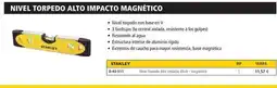 Ferri Stanley - nivel torpedo alto impacto magnetico oferta