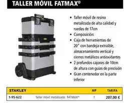 Ferri Vertical - taller móvil fatmax oferta