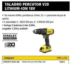 Ferri Taladro percutor v20 lithium-ion 18v oferta