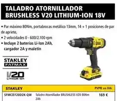 Ferri Taladro atornillador brushless v20 lithium-ion 18v oferta