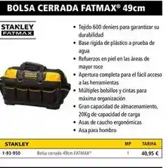 Ferri Bolsa cerrada fatmax 49cm oferta