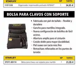 Ferri Stanley - bolsa para clavos con soporte oferta