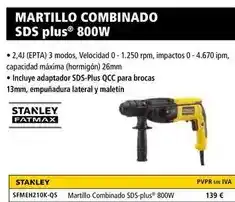 Ferri Martillo combinado sds plus 800w oferta