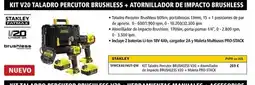 Ferri Kit v20 taladro percutor brushless + atornillador de impacto brushless oferta