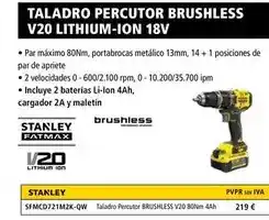 Ferri Taladro percutor brushless v20 lithium-ion 18v oferta