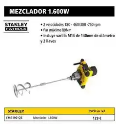 Ferri Mezclador 1600w oferta