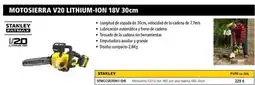 Ferri Motosierra v20 lithium-ion 18v 30cm oferta
