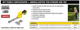 Ferri Kit tuera cortacésped + arreglysetos v20 lithium-ion 18v oferta
