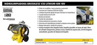 Ferri Hidrolimpiadora brushless v20 lithium-ion 18v oferta