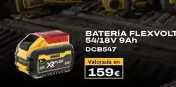 Ferri Dewalt - batería flexvolt 54/18v 9ah dcb547 oferta