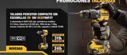 Ferri Dewalt - taladro percutor compacto sin escobillas oferta