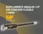 Ferri Acoplamiento angular 1/4 con conexion flexible oferta