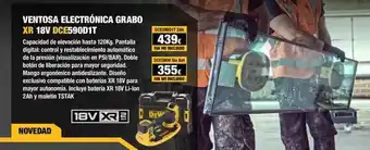 Ferri Dewalt - ventosa electrónica grabo xr 18v oferta