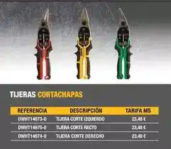 Ferri Dewalt - tijeras cortachapas oferta