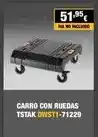 Ferri Dewalt - carro con ruedas tstak oferta