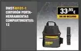 Ferri Dewalt - cinturón porta herramientas compartimentos oferta